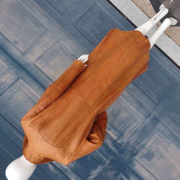 Wilsons Leather® Ladies Vintage full Length "HEAVY LEATHER" Coat - Picture 12 of 17